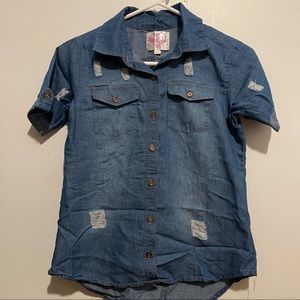 denim button up
